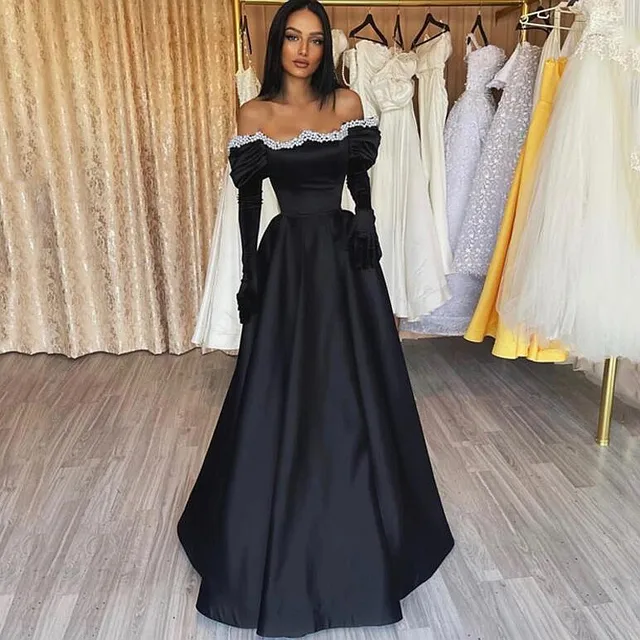 Zoey Elegant Gown in Full Sequin One Shoulder Design | Bay Bridesmaid