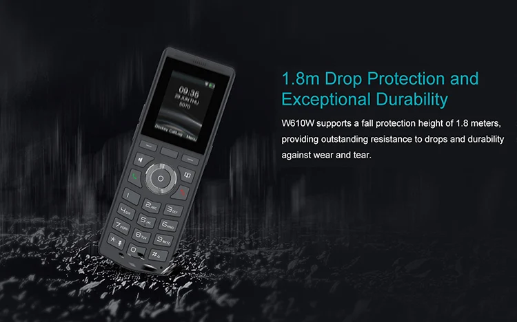 Sa5f83162378640f49d06c5999007f613T LINKVIL Wireless WiFi SIP VoIP Protocol Audio Handheld Phone for Office Home Hotels Portable with Belt Clip US Plug SIP Phone