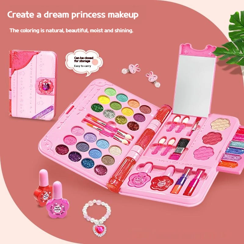 Makeup Toy Princess Pretend Toys Cosmetics Set Children Makeup Kit