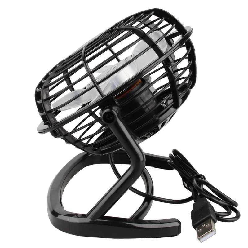 Universal USB Silent Fan for Office Home PC Laptop Notebook Macbook Summer Cooling Fan Rotatable Mini USB with 4 Blades