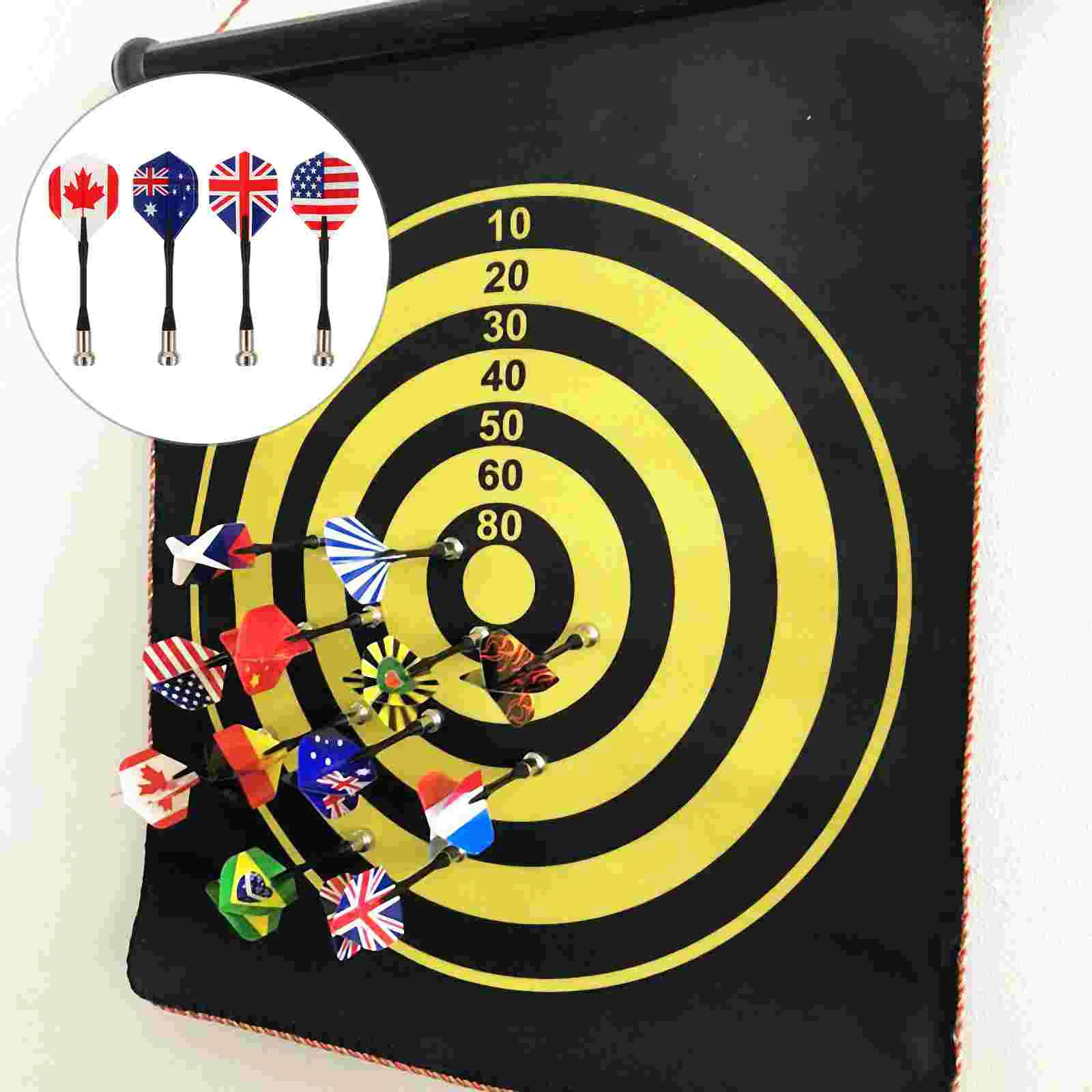 

12 Pcs Kids Replacement Flag Game Dedicated Magnetic Safe Child outside Toy Childrens Toys