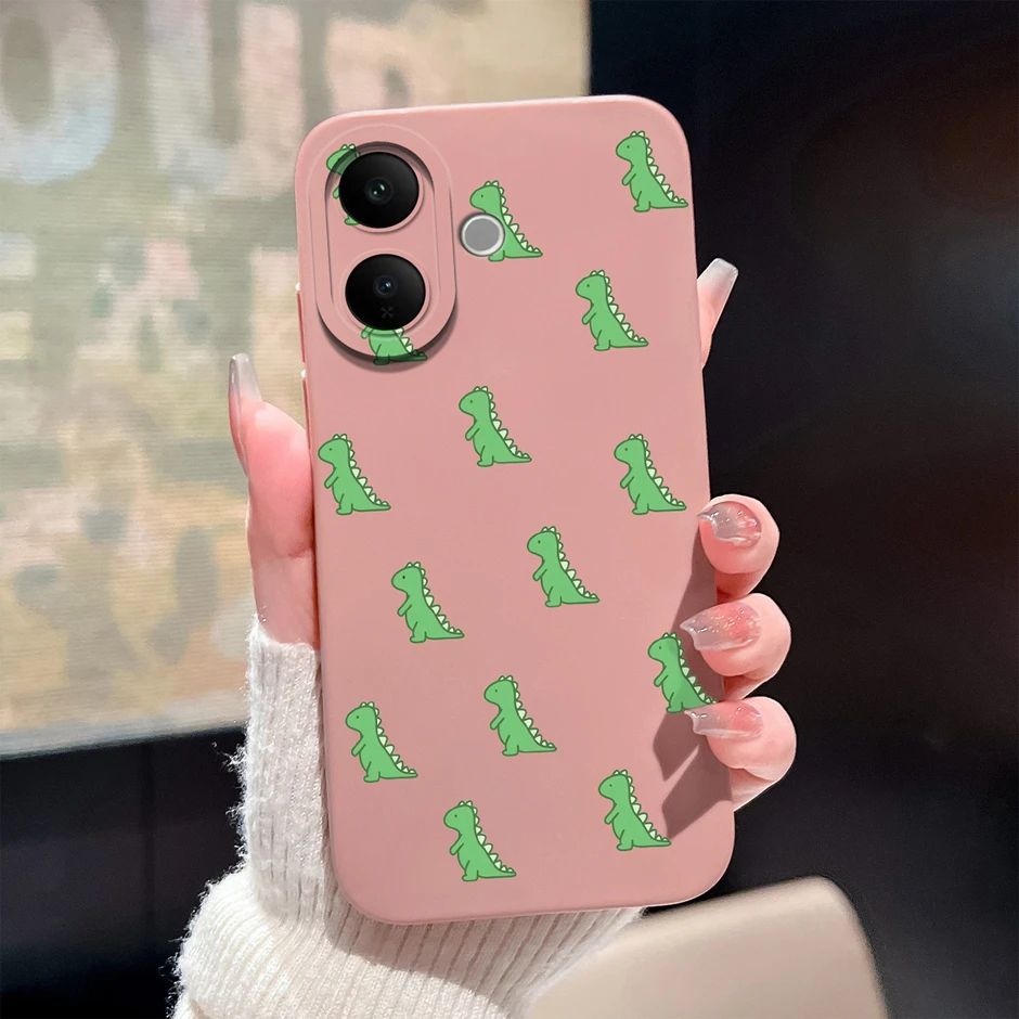 Cute Cartoon Kitten Heart Drop-Resistant Anti-Scratch Phone Cover