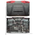 Black D Shell