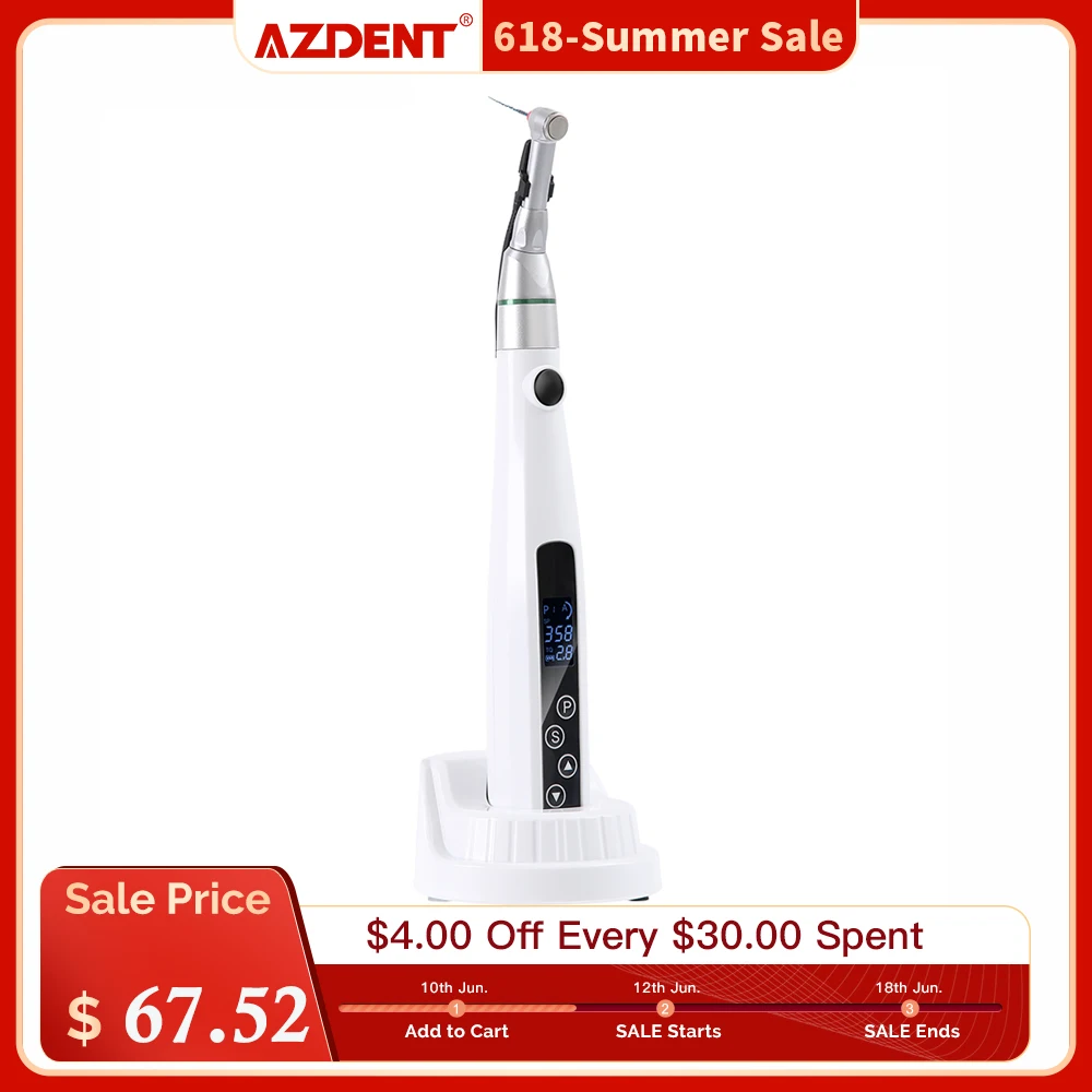 Azdent Dental Wireless Endo Motor Smart With Led Light 161 Standard