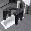 Squatting Toilet Stool Chair Non Slip Thick Household Widen Panel Sturdy Rounded Edge Easy to Wash Potty Chairs for Bathroom 6