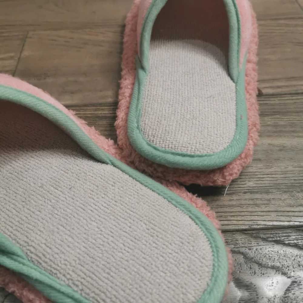 House Floor Detachable Lazy Polishing Cleaning Microfibre Mop Slipper Mopping Shoes Foot Shoes 3