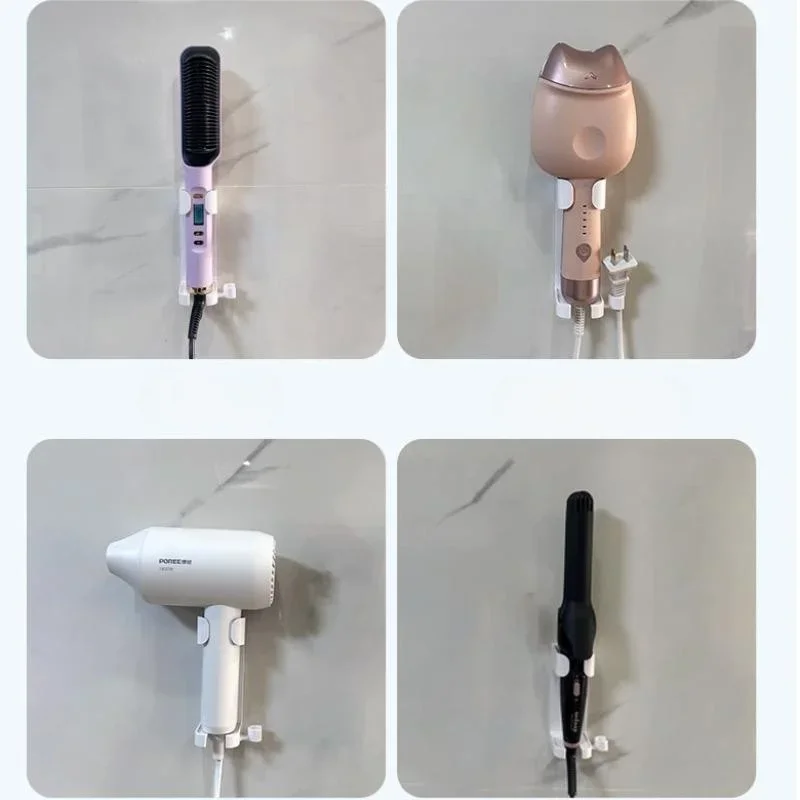 Hair Organizer Hooks For Bathroom Curling Hair Straightener Holder