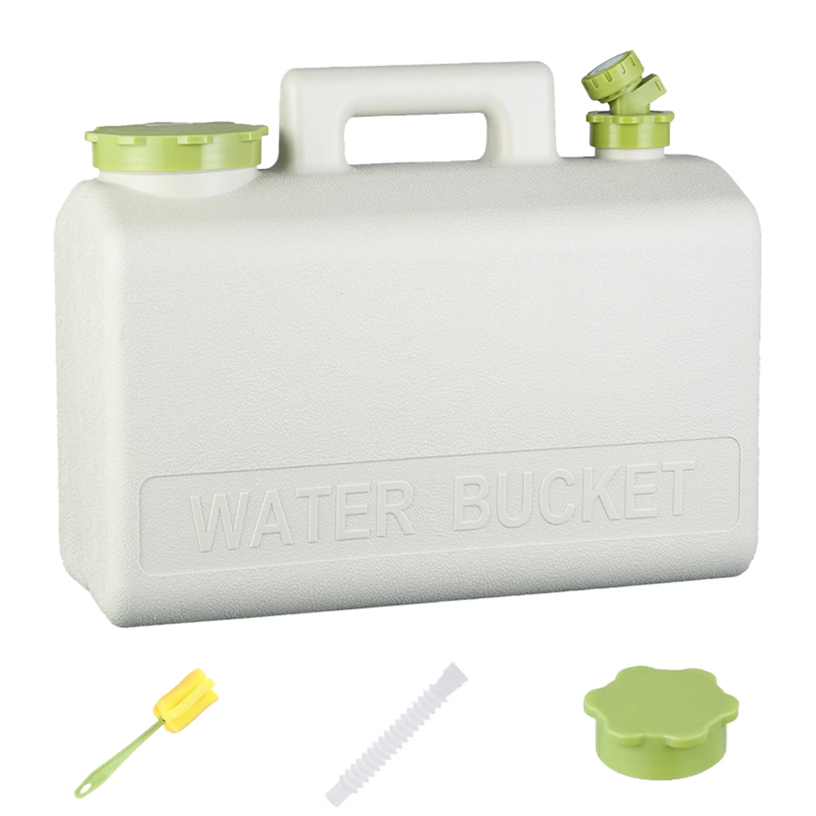 20L Water Storage Container Leak-Proof Water Dispenser Carrier Large Capacity Water Container Jug for Vehicle Car Camping