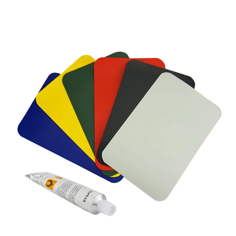 Inflatable Plastic Boat Kayak Special PVC Repair Patch Kit Damaged Leaking Hole PVC Repair Patch Waterproof Patch Tool Boat 1 pc pvc patch inflatable boats special repair patch tool kit kayak hole broken waterproof repair patches canoe boats 51 1000mm