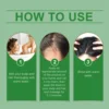 Batana Oil Shampoo Hair Strengthens Anti Loss Restore Damaged Split Hair Scalp Cleansing Dandruff Control Hair Growth Shampoo 6