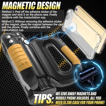 Male masturbator man Real Vagina Hands Free with Phone Automatic Masturbator Cup Electric Adult Sex Machine Pussy Adult supplies