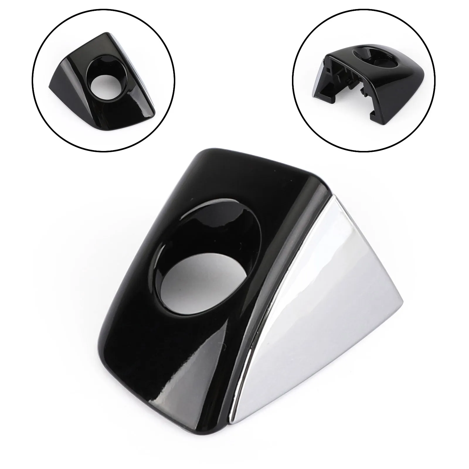 크롬 프론트 좌측 캡 문짝 핸들 키 홀 커버, 아우디 A6 A7 용, 4H1837879B