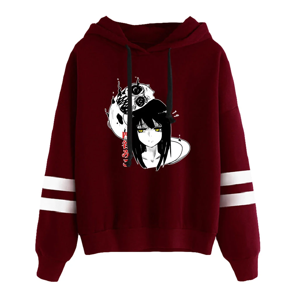 

Mieruko Chan Hoodie Unisex Pocketless Sleeve Sweatshirt Men Women's Hoodie Harajuku Streetwear Anime Miko Yotsuya Clothes