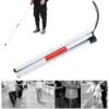 Blind Cane Stick for Visual Impaired Foldable Cane Collapsible Reflective White and Red Walking Stick for Blind Visual Impaired 6