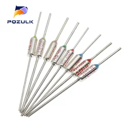 High - Temperature Thermal Fuse, 10A/15A 250V, Multiple Cut - Off Temperature Options - 285 Degree (10PCS)