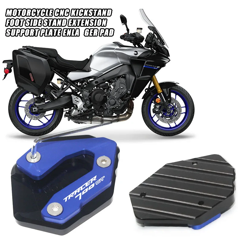 Per Yamaha Tracer 7 Gt 2021 Tracer 700 Gt 2015-2020 Tracer700/Gt Accessori Supporto Laterale Extender Pad Espansore Supporto Ingrandito