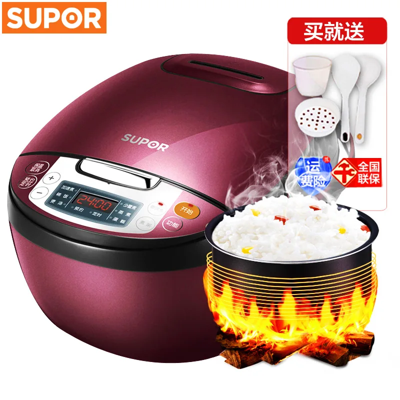 Supor-Rice-Cooker-Rice-Cooker-Smart-Household-4L-L-Official-Flagship ...