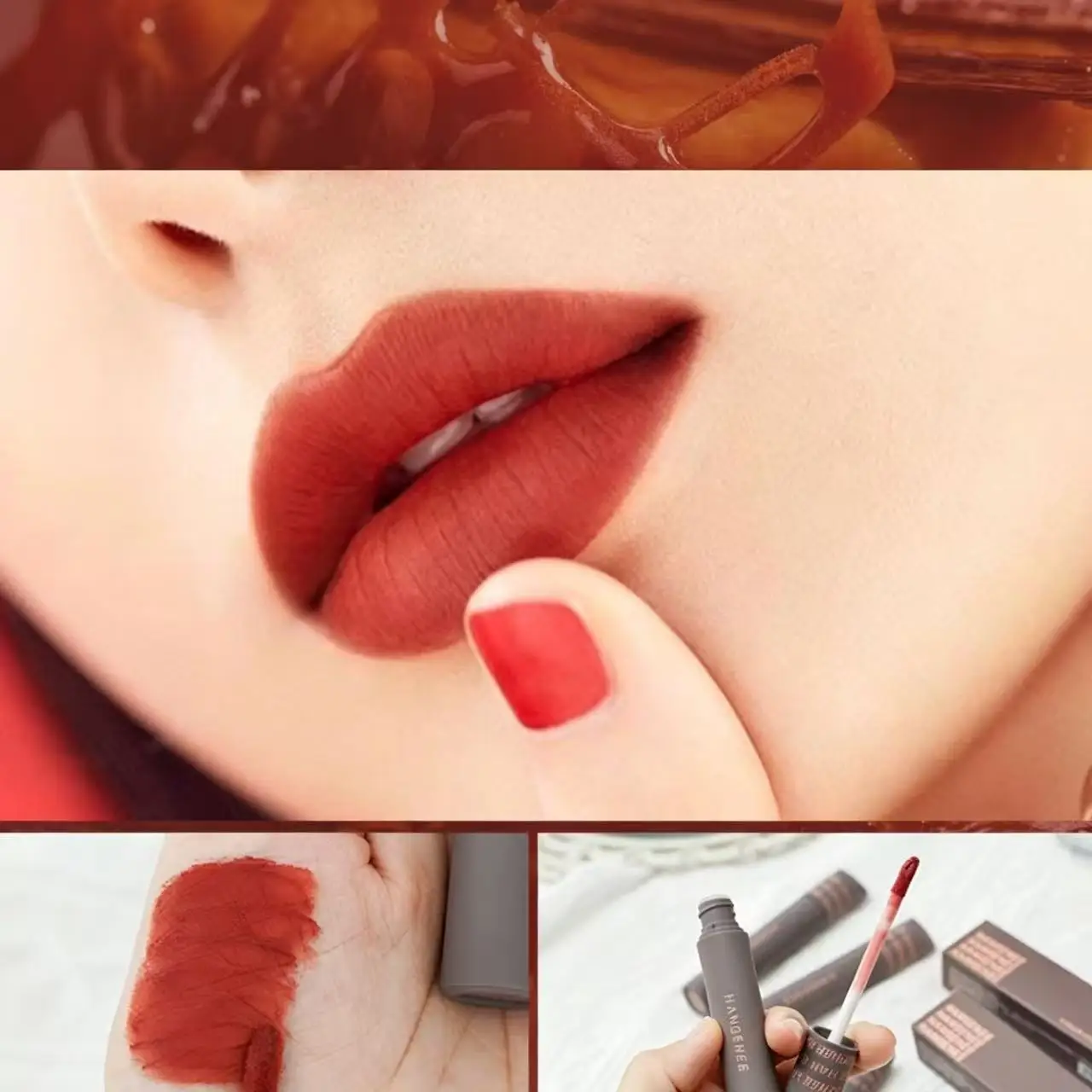 Velvety Matte Lip Gloss for a Long-Lasting Retro Charm