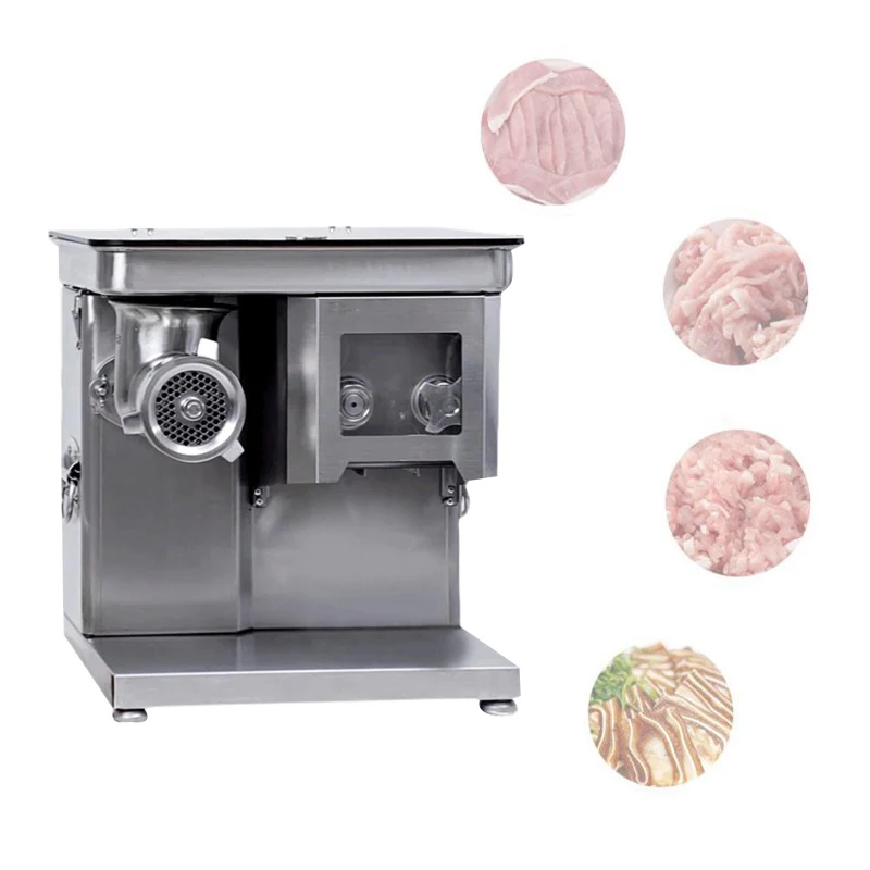 

2600W Automatic Meat Slicer Commercial Multi-functional Fresh Meat Dicing Shredding Machine Household Meat Grinder