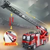22-Channel Large-Scale Engineering Vehicle 1:14 Full-Scale Remote Control Toy Car Simulation Fire Truck Can Spray Water Toys. 3