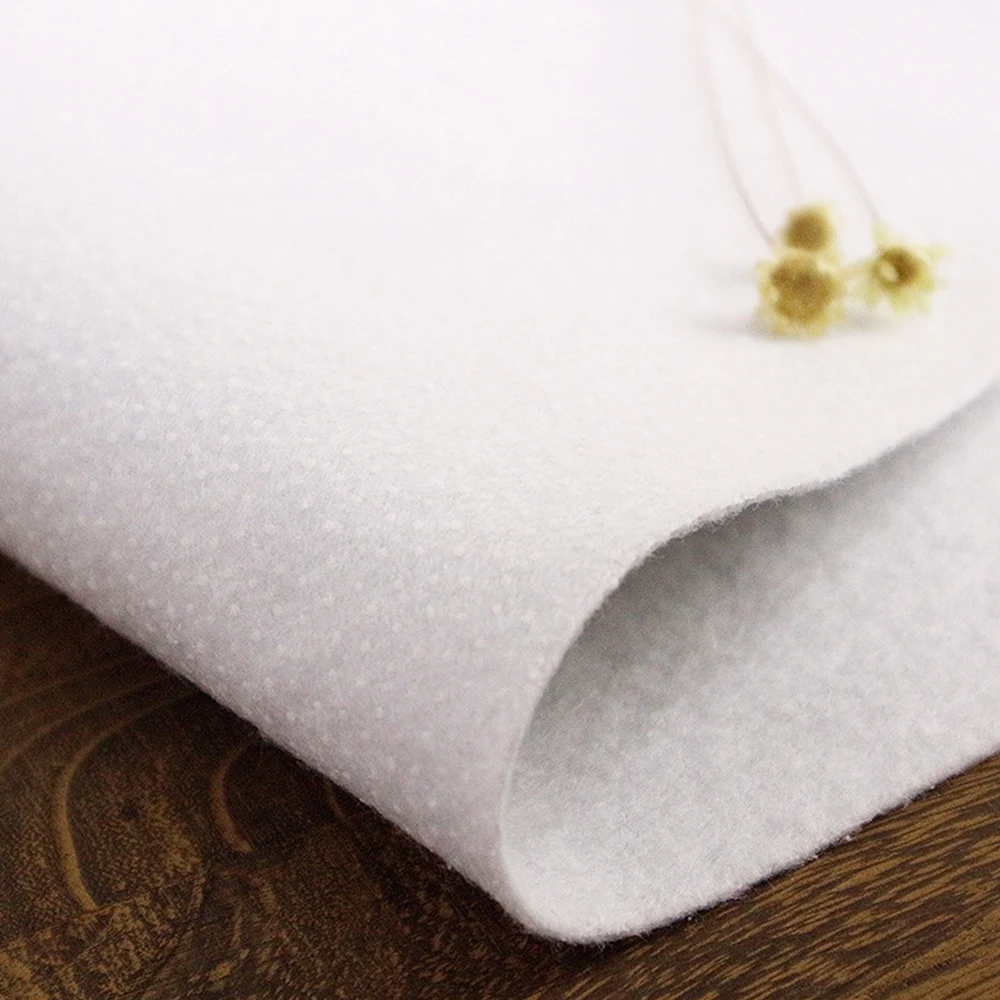 39inx19inFusibleInterfacingIronOnNonWovenFabricSingleSide