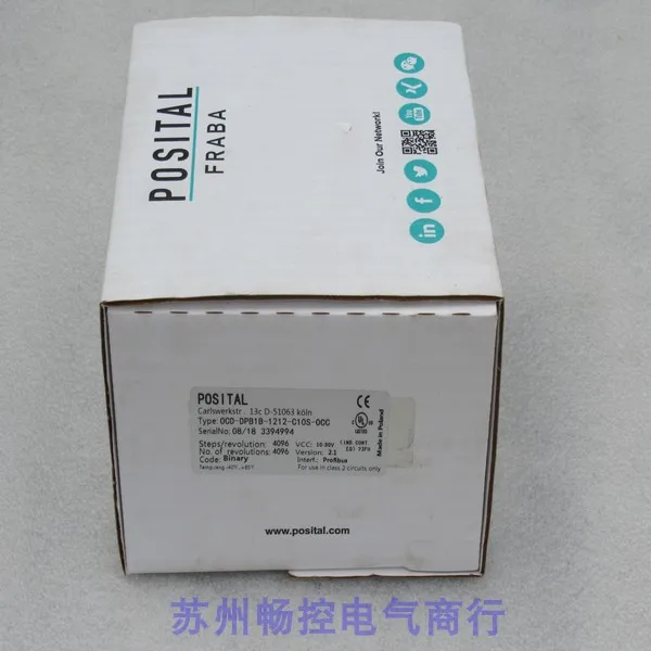 

*SALE* Brand New POSITAL Encoder OCD-DPB1B-1212-C10S-OCC Is In Stock