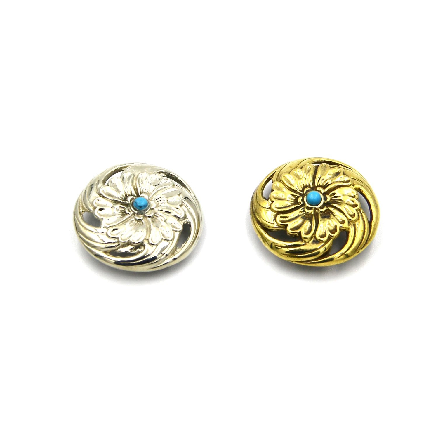 

Flower Conchos Leather Craft Decoration Concho Rivets Screw Back