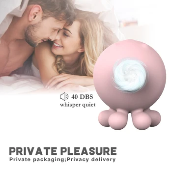 Silicone 9 Speed Sucker Sucker Vibrator For Clitoris Cute Octopus Vibrating Massager Stimulator Adult Sex Toys For Women Sex Toy 5
