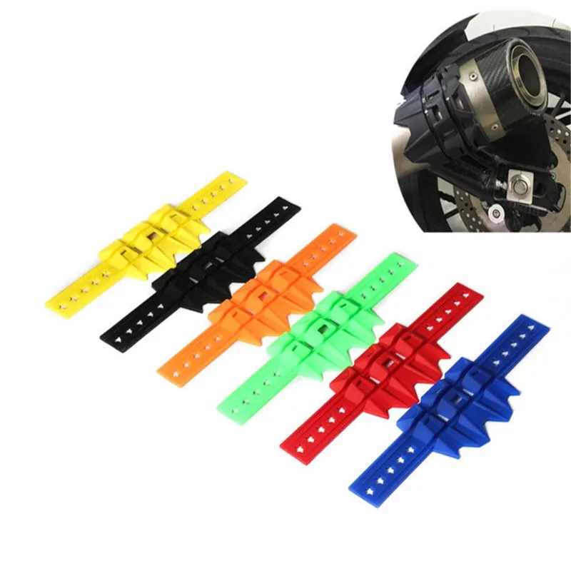 

Universal Dirt Pit Bike Exhaust Muffler Silencer Protector Guard for Motocross 6 Colors Motorcycle Exhaust System Protector Des