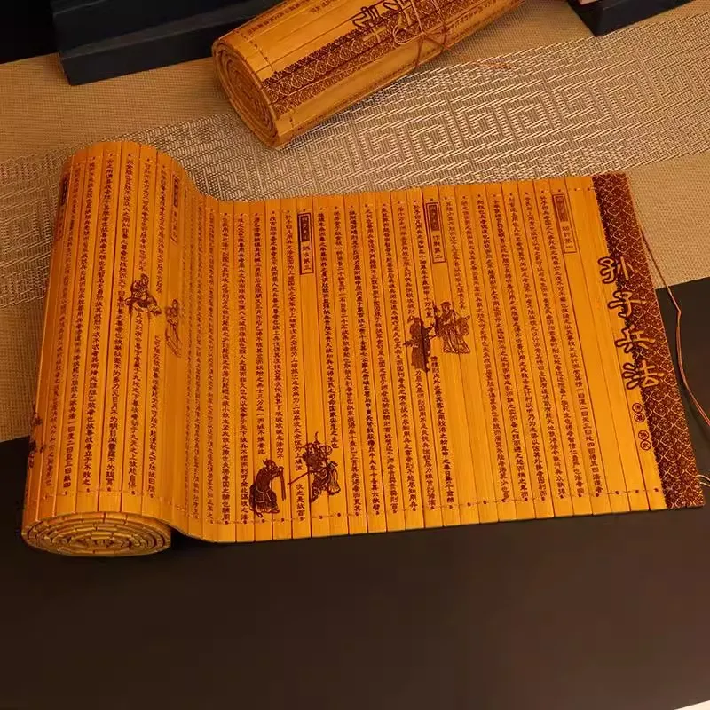 The Thirty Six Stratagems of Sun Tzu's Art of War Bamboo Slips Ancient Book Chinese characteristic cultural gifts