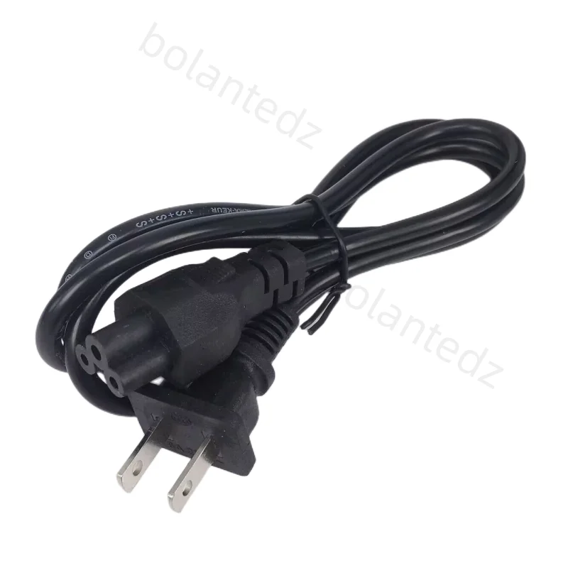 Power Cord AC Power Cord EU Euro US IEC C5 Cloverleaf 1.2m 4ft For AC Adapters Laptop Notebook