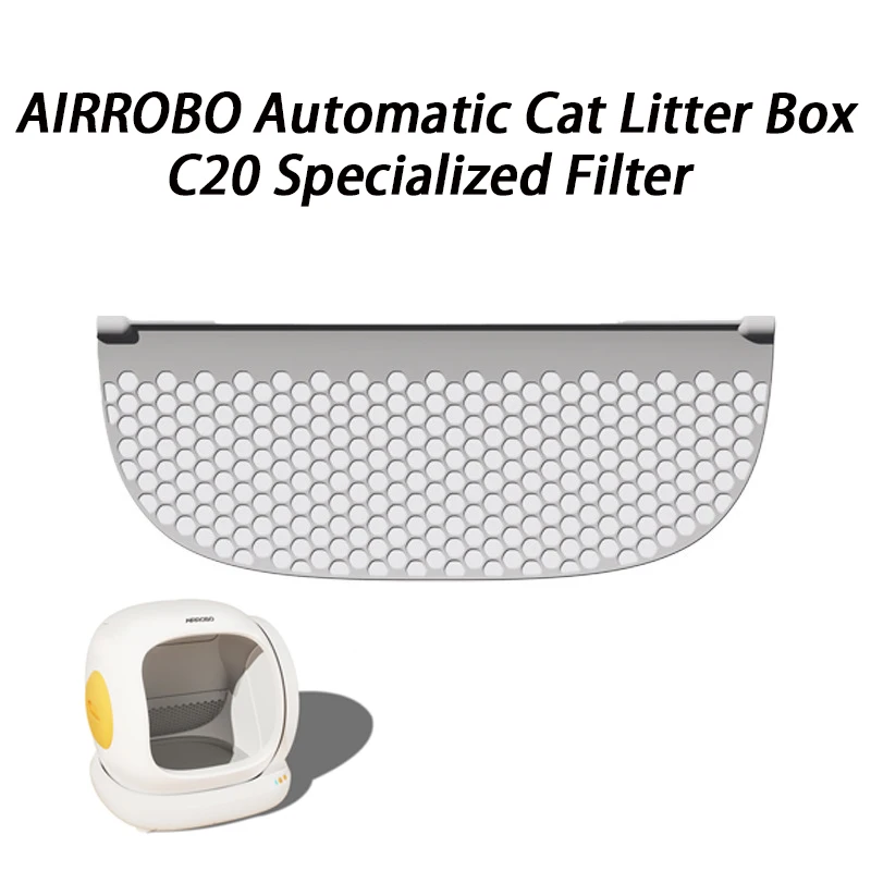 AIRROBO Automatic Cat Litter Box C20 Specialized Filter Small Particle Cats Litter Special Fine Filter Screen Pet Accessories