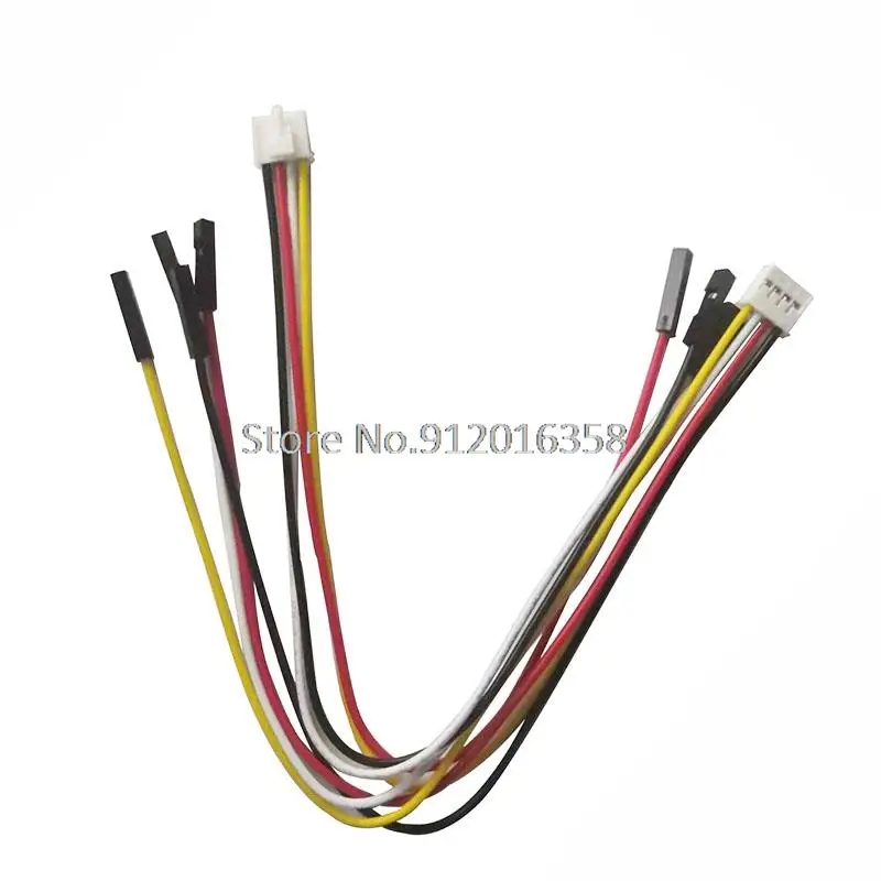 20Cm 24Awg Grove Head Cable Dupont Grove 4Pin Ponticelli Femmina Connettore Alloggiamento Rettangolare 0.079 "(2.00Mm) 110990028