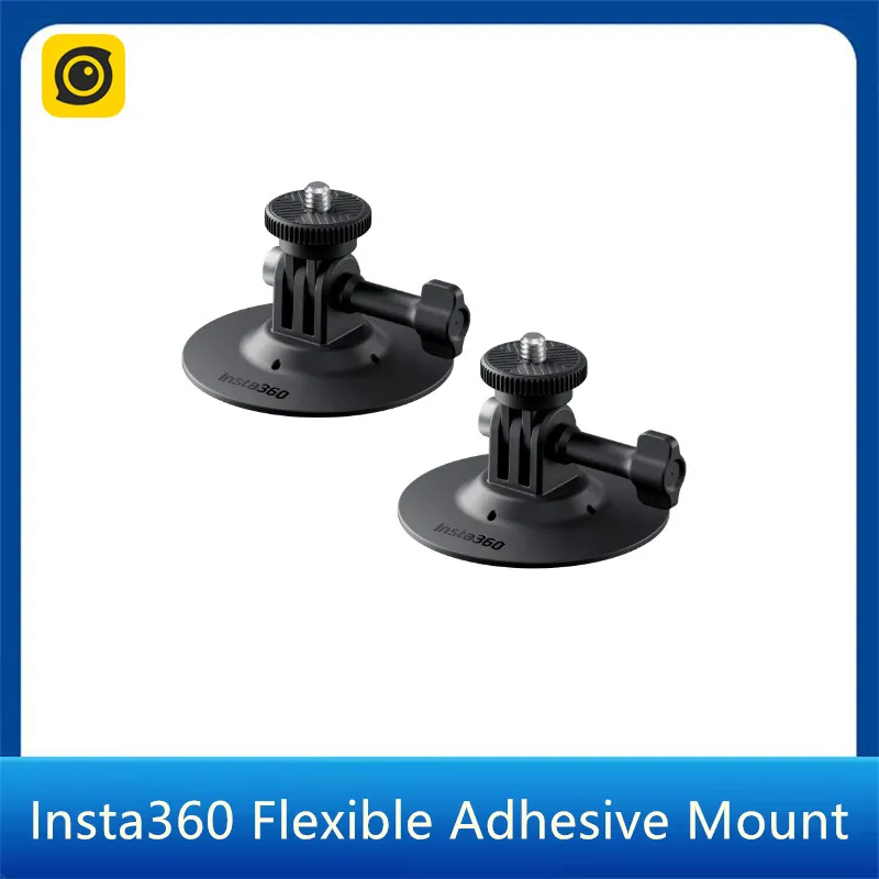 Insta360 Supporto Adesivo Flessibile - Per X4/X3, Base 3M, Per Superfici Curve - Foto 7