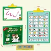Arabic English Electronic Interactive Alphabet Wall Chart Electroic Educational Book Talking ABC Poster Learning Education Toys 2