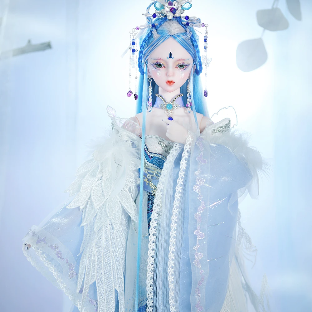 

Dream Fairy 1/3 DBS Doll 62cm Doll Mechanical Joint Piece Set Including Clothes Shoes High Quality Makeup BJD SD