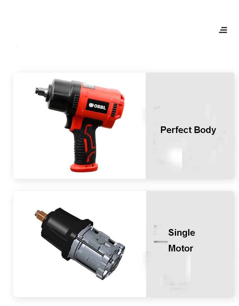 1500 NM Air Pneumatic Wrench Tool Spanner Power Tools Tire Remoual Torque Impact