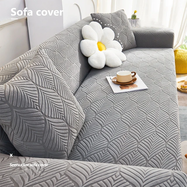 1/2/3 Couch Seater Sofa Seat Cover Covers Slipcover Cushion Elastic Knitted  Protector 