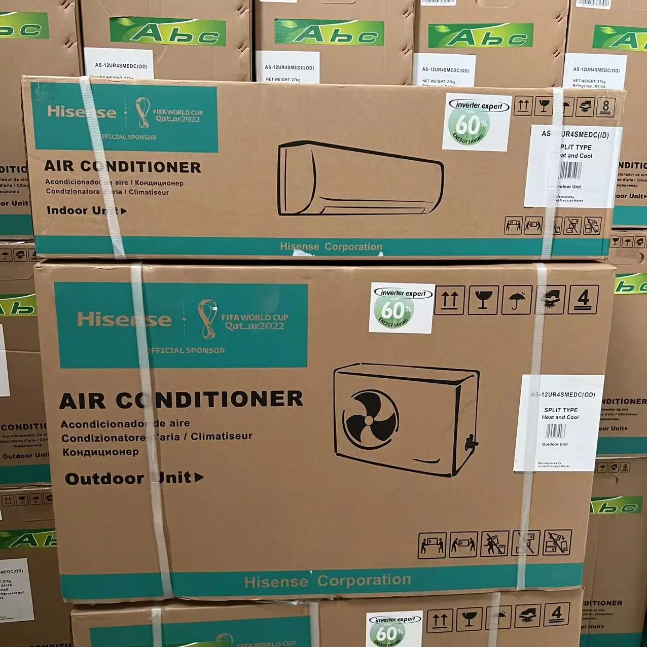 220V 50HZ air Condition Split Climatiseur 9000BTU 12000BTU 1.5HP R410a Inverter Mini Ac Split Air Conditioner Cooling Only Wifi
