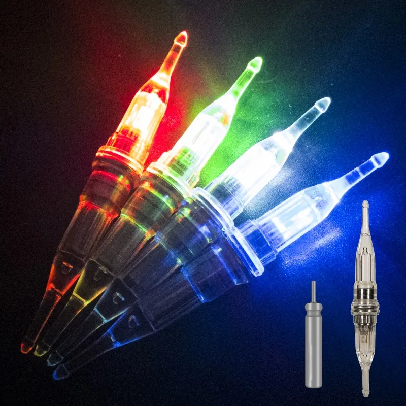 

4 Colors Mini LED Flash Deep Drop Squid Bait Lights Marine Accessories 1 Pack Fish Lights