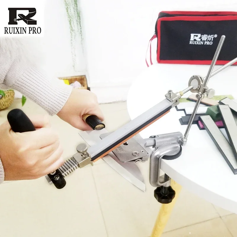NewRUIXINFixedAngleKnifeSharpenerMetalMaterialSharpeningSystem
