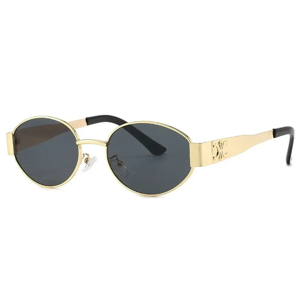 Gold frame grey