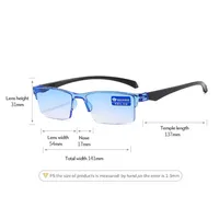 Lunettes intelligentes à zoom automatique, anti-lumière bleue, lunettes de lecture pour hommes et femmes, lunettes optiques, lunettes d'ordinateur 6