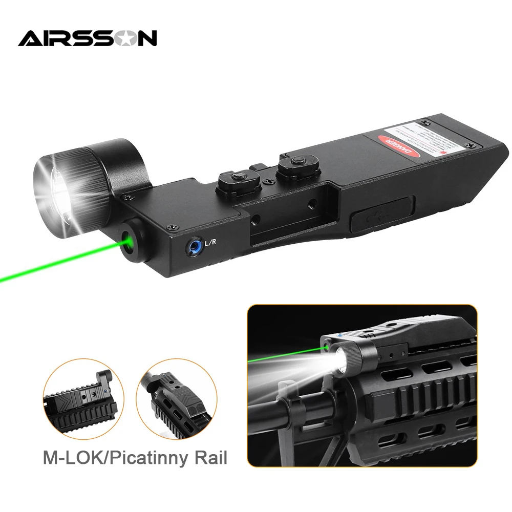 Weapon Light Green Laser Weapon Laser Light Combo Laser Flashlight
