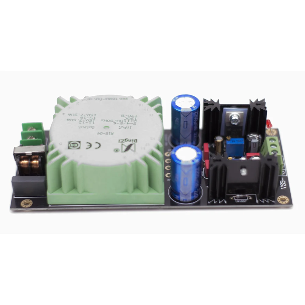 LM317/LM337 Transformer Output Adjustable Voltage Stabilizing Circuit Board Kit Diy Can Install Talema Sealed Ring Transformer 6