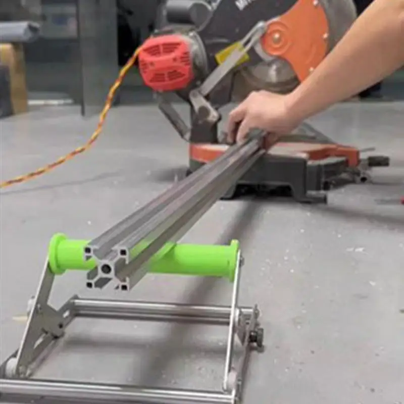 

Metal Cutting Machine Work Support Stand Height Adjustable Cutting Machine Support Frame Foldable Cutting Machine Support Frame