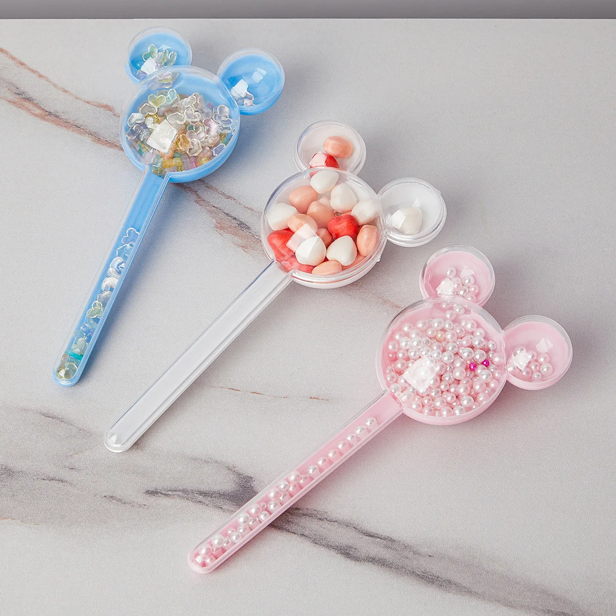 12 stücke Neue Candy Box Mckey Form Kleine Verpackung Box Lollipop Candy Box Hochzeit Geburtstag Baby Dusche Süße Weihnachten party