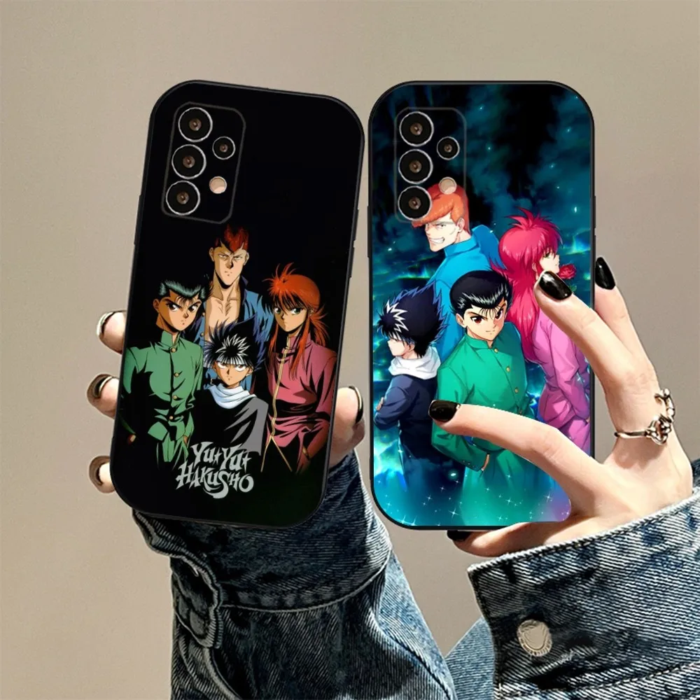 YuYu Hakusho чехол для телефона Samsung S24,23,23,22,30,21,10,9,Note20 Ultra,Lite,Ultra,5G,Plus,FE, черный мягкий чехол YuYu Hakusho чехол для телефона Samsung S24,23,23,22,30,21,10,9,Note20 Ultra,Lite,Ultra,5G,Plus,FE, черный мягкий чехол
