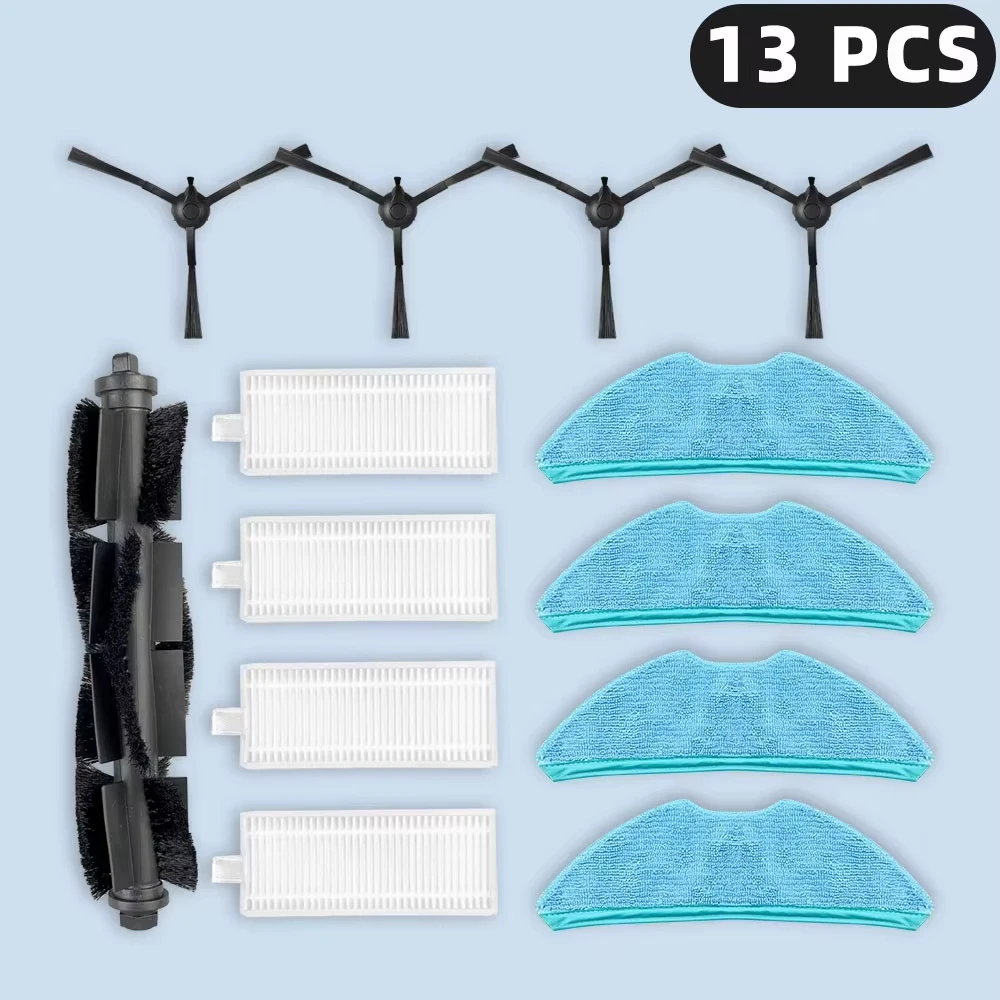 Pacco Accessori Per Ecovacs Deebot T30S/T30S Pro – 21 Pezzi (Spazzole, Filtri, Sacchetti, Panni)