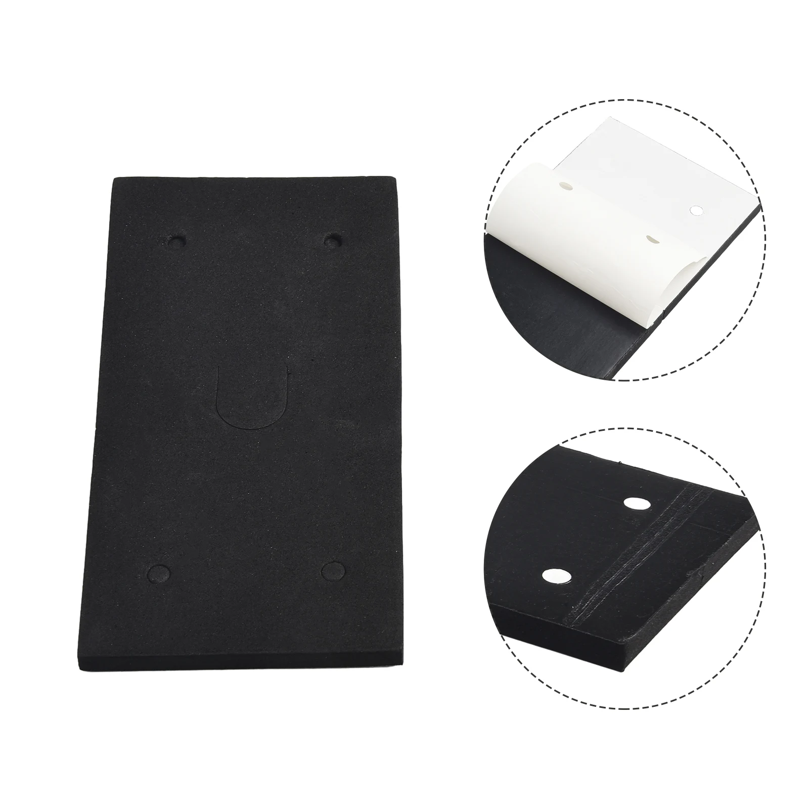 

Foam Sander Back Pads Machine Square 18.5x9.3x0.8cm 2 Pcs Easy Installation For Makita 9035 Sandpaper Sponge Mat